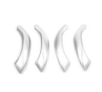 ZHUYRT 4Pcs ABS Silver Car Inner Door Handle Cover Trim/Fit for BMW X1 F48 2016-2019 X2 F47 2018-2020