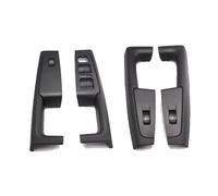ZHUYRT 4PCS Beige Gray Black Front Rear Inner Door Handle Armrest Frame Switch Control Panel Trim 3TD867157 / Fit for Skoda Superb 2008-2013(Black Set)