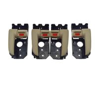 ZHUYRT 4PCS Inside Door Handles Front Rear Left Right/Fit for Kia Spectra Spectra5 2004 2005 2006 2007 2008 2009 826102F000,826202F000(Beige 4PCS)