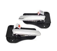 ZHUYRT 82610-1D000 Car Interior Inner Door Handle Inside Chrome Silver Handle/Fit for KIA Carens Rondo 2007 2008 2009 2010 2011 2012 2013(1 Pair)