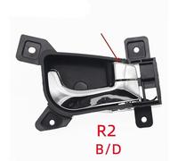 ZHUYRT Car Door Inside Handle Buckle and Pull Wire/Fit for Geely Emgrand Gx7 X7 Sx7 Ex7(Silver)