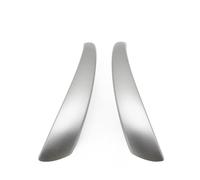 ZHUYRT Car Left Right Interior Door Pull Handle Cover Trim/Fit for BMW 1 Series E81 E82 E87 E88 120i 130i 135i 2006-2012(Matte Silver 1 Pair)