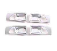 ZHUYRT Car Styling/Fit for Mercedes Benz G Class W463 07-18ABS Chrome Car Inner Door Handle Bowl Decoration Cover Stickers Auto Accessories(Silver)