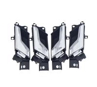 ZHUYRT Chrome Inside Interior Door Handle Front Rear Left or Right/Fit for Chevrolet Captiva Sport 2012-2015 or Saturn Vue 2008-2010(4Pcs Left Right Kit)