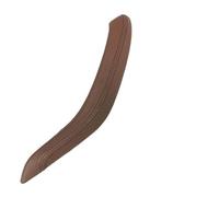 ZHUYRT F15 F16 Black Interior Passenger Door Leather Pull Handle Outer Cover Trim Replacement/Fit for BMW X5 X6 2014 2015 2016 2017 2018(Left Redbrown)