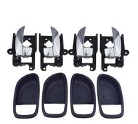 ZHUYRT / Fit for Hyundai Elantra 2007-2010 2.0L Chrome Inside Interior Door Handle/Frame Front Rear Left Driver LH or Right Passenger RH(2 Pcs Left Kit)