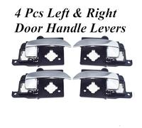 ZHUYRT / Fit for Hyundai Elantra 2007-2010 2.0L Chrome Inside Interior Door Handle/Frame Front Rear Left Driver LH or Right Passenger RH(4 Pcs Handle Levers)