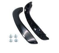 ZHUYRT Interior Car Front Left Right Inner Door Pull Handle Repair Kit/Fit for Renault Megane 3 MK3 Fluence 2008-2016 809540001R 809600007R(Piano Black-R)