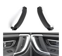 ZHUYRT Left Right Car Interior Door Leather Pull Handle/Fit for Land Rover Discovery 2015-219 LR076161 Inner Door Panel Handle Pull(Left -Model B)