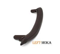 ZHUYRT Left Right Inteior Passenger Door Handle with Handle Outer Leather Cover Assembly/Fit for BMW X5 X6 F15 F16 2014 2015 2016 2017 2018(Left Moka)