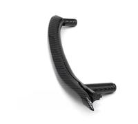 ZHUYRT Left Right Inteior Passenger Door Handle with Handle Outer Leather Cover Assembly/Fit for BMW X5 X6 F15 F16 2014 2015 2016 2017 2018(Right Carbon Fiber)