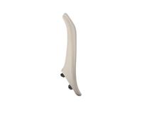 ZHUYRT Left Right Interior Passenger Door Leather Pull Handle Assembly/Fit for BMW F10 F11 5 Series 51417225852(Right Oyster)