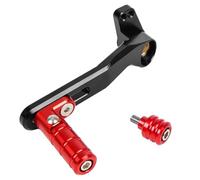 ZHUYRT Motorcycle Folding Gear Shifter Shift Pedal Lever/Fit for Ducati Multistrada V4 V4S 2020-2022 2023 Adjustable Extendable Toe Peg Motorcycle Gear Shift Lever(Red)