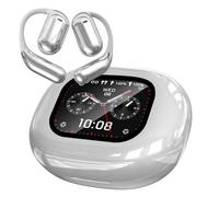 Zhwidnerso Translation Earbuds Real Time, AI Translator Earbuds, Wireless Bluetooth 5.4 Headphones Translator, Earhooks, 144 Languages, IPX6 Waterproof for Travel, Learning, Business Trip(Silver)