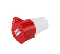 ZHWTISNPE 1pc 16/32A Industrial Plug Socket - 3/4/5 Core Three-Phase 380V Connector for Applications(2255 core 32A hollow)