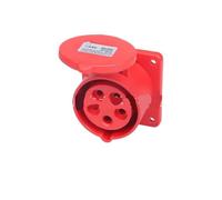ZHWTISNPE 1pc 16A/32A Industrial Waterproof Plug - IP44 Rated Three-Phase Four-Wire Connector for Reliable Power Supply(5 core 16A concealed 3151)