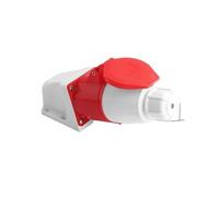ZHWTISNPE 1pc Industrial Waterproof Plug and Socket Connector - Three-Phase Electric Male Connecto(5 Core 16a Surface Set)
