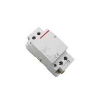 ZHWTISNPE 2P 16-100A AC 110V 220V 50/60Hz Rail Type Household Modular Contactor Switch Controller 1NO 1NC(Dc 12v,100A-1NO 1NC)
