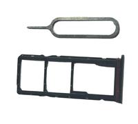 zhxchzhi OEM Dual SIM Card Tray SD crad Tray solt Holder+pin Compatible with Motorola Moto G15 Black