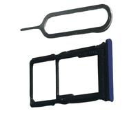 zhxchzhi OEM SIM Card Tray SD Card Tray Holder Slot+pin Compatible with Motorola Edge 60 Stylus Parts Purple