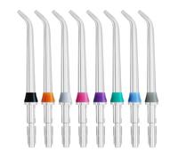 ZHXGO Oral Irrigator Replacement Tips, 8 Pieces, Classic Jet Tips, Compatible with Waterpik WP-100, WP-250, WP-450, WP-560, WP-660, WP-861, WP-900, WP-940, WP-950