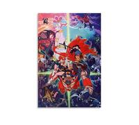 ZHXIAOLDE Tengen Toppa Gurren Lagann Anime Poster Decorative Painting Canvas Wall Art Living Room Poster Bedroom Painting Wall Art Picture Print Modern Family Room Decor 08 x 12 Inches (20 x 30 cm)
