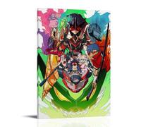 ZHXIAOLDE Tengen-toppa-gurren-lagann-movie Poster, Decorative Painting Canvas Wall Art Living Room Poster Bedroom Painting, Wall Art Picture Print, Modern Family Room Decor, 08 x 12 inches (20 x 30