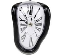 ZHXJXJ Salvador Dali Abstract Art Clock, Persistence of Memory Melting Clock,Novelty Creative Surreal Distorted Wall Clocks, for Decorative Home Office Shelf Desk Table Funny Gift