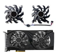 ZHXOZYF 2pcs/lot For YESTON for RTX3050 3060 3060ti RX6500 6600 6600XT GAEA Graphics Card Replacement Fan
