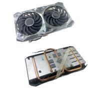 ZHXOZYF Cooling Fan for heat sink CPU Mounting dimension 53mm*53mm For MSI Radeon RX 5500 XT MECH Video card radiator