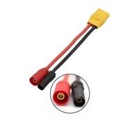 ZHXOZYF For Amass XT90 Turn XT60 AS150 XT150 Male Female Bullet Connector for anti spark For RC for DIY for FPV Quadcopter brushless motor(Red)