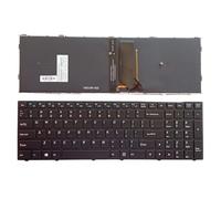 ZHXOZYF For Siakoocty Laptop Keyboard For Clevo N250 N650 N850 N950 N750 N957 PA70 P950 N857 N855 N960 US English layout Colorful backlight
