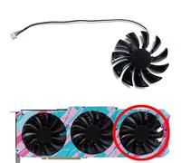 ZHXOZYF GA92S2U 90MM For ZOTAC RTX3060 3060ti 3070 3070ti 3080 3080ti 3090 X-GAMING Graphics Card Replacement Fan(Right fan)