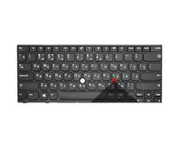 ZHXOZYF US Russian Spanish English Backlit keyboard for Lenovo for Thinkpad T470 T480 A475 A485 01AX569 01AX487 01AX528 01HX419(RU With Hole)