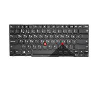 ZHXOZYF US Russian Spanish English Backlit keyboard for Lenovo for Thinkpad T470 T480 A475 A485 01AX569 01AX487 01AX528 01HX419(RU Original)