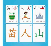 ZHXQRP Chinese Flash Cards Chinese Character Cards Chinese Words Mandarin Flashcards for Beginners and Enthusiasts Learning Chinese