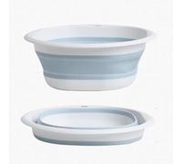 ZHXQRP Dog Bath Tub Collapsible Bathtub for Pet Washing Portable Folding Space Saving Design Bathing Tubs for Puppy Small Dogs Cats(Blue,37.5x14.5cm)