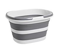 ZHXQRP Multi-Functional Collapsible Pet Bathtub for Bathing Large Water Capacity Portable Bath Hangs on the Wall to Save Space(Gray)