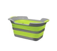 ZHXQRP Multi-Functional Portable Bathtub with Drainage Hole Large Capacity Foldable Pet Shower Tub Easy to Operate for Puppy Small Dog Cat(Green)