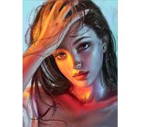 ZHXXFD Dancer Paint By Numbers for Adults Without Frame,Adult Paint By Numbers Canvas Kits Beautiful Woman Girl - 40X50Cm,DIY Acrylic Oil Painting Kit Art,Painting By Numbers for Beginner,A15