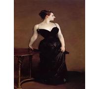 ZHXXFD Paint By Numbers for Adults Kids Beginners Landscape Famous Paintings with Frame 40X50CM Madame X - John Singer Sargent,B23