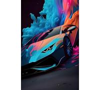 ZHXXFD Racing Car Paint By Numbers for Adults Without Frame,Adult Paint By Numbers Canvas Kits Car- 40X50Cm,DIY Acrylic Oil Painting Kit Art,Painting By Numbers for Beginner,A11