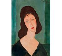 Zhyaunz DIY 5D Diamond Painting Diamond Embroidery Woman Portrait Amedeo Modigliani Cross Stitch Full Round Drill Mosaic Art Decor 30x40cm