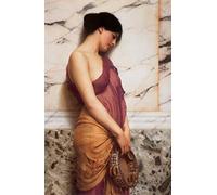 Zhyaunz DIY Diamond Painting Kits for Adults and Kids The Tambourine Girl John William Godward Cross Stitch Embroidery Rhinestone Arts Decor 40x50cm
