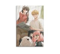ZHYAZHA Spy X Family(15) Posters Wall Art Canvas Aesthetic Poster Painting Decor For Living Room Bed Room Elegant Poster 12x18inch(30x45cm) Unframe-style