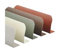 ZHYIBDE Hidden Handle Wardrobe Cabinet, Modern and Simple Cashmere Gray Door, No Punching, Minimalist Five Gold(Orange Color,80MM)