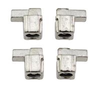 ZHYOHEN 4PCS Metal Alloy Left/Right Slide Latch Kit Joystick Snap Slide Rail Latch Replacement Gamepad Latch Repair Latch for Controller Replacement Latch