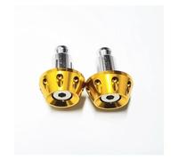 ZhyoNgFu Bar End Plug Slider Universal 7/8" 22mm Motorcycle Handlebar Grips Bar End Plug CNC Aluminum Alloy Handle Bars Grip Cap Plug Slider(Yellow)