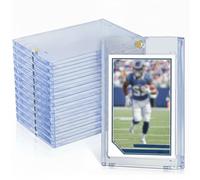 ZHYOPING 35PT Magnetic Card Holders 12 Pack - Clear Acrylic One Touch Trading Card Protector Case with UV Protection, Standard Size 2.5x3.5 Inch Display Frame for Sports, Collectible & Photo Cards