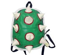 ZHYPFF Green Turtle Thorn Backpack Cosplay Costume Accessories Props Casual Laptop Backpack